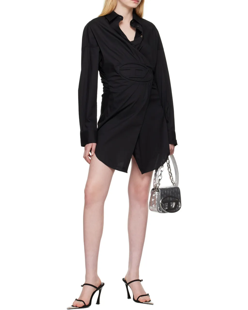 D-Sizen-N1 Poplin Shirt Dress