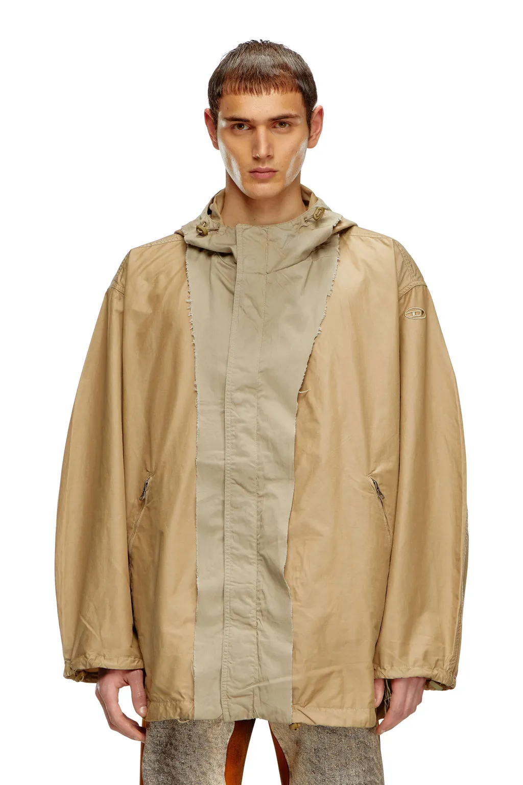 J-Mckell Distressed Panel Detailed Jacket