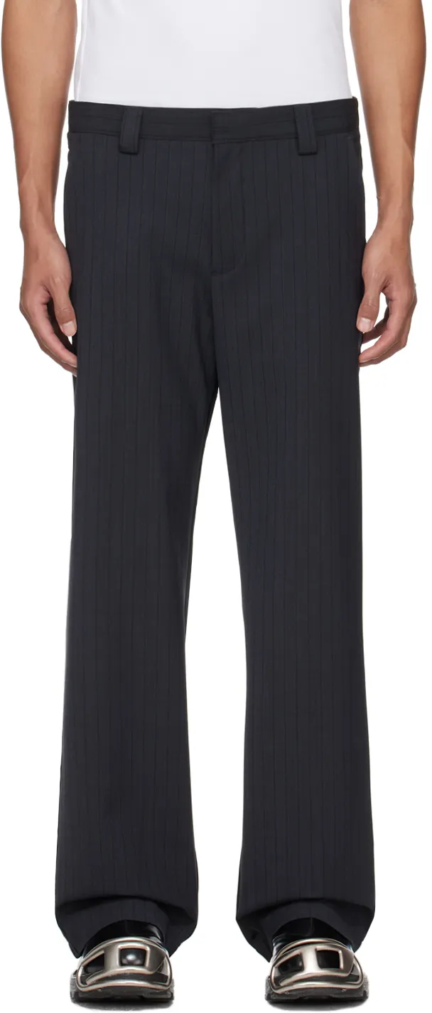 P-Wire Hybrid Pinstriped Pants