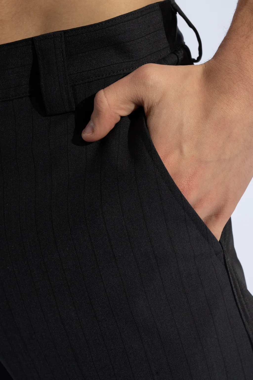 P-Wire Hybrid Pinstriped Pants