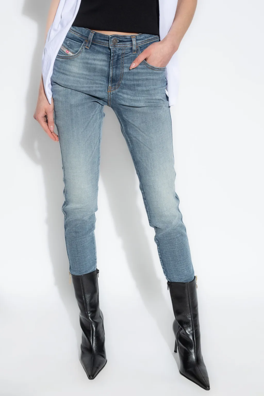 Babhila Mid-Rise Skinny Jeans