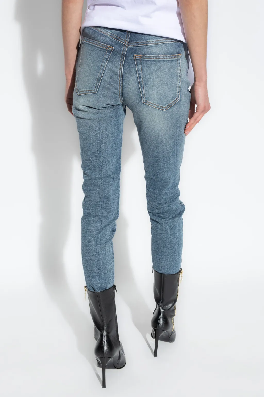 Babhila Mid-Rise Skinny Jeans