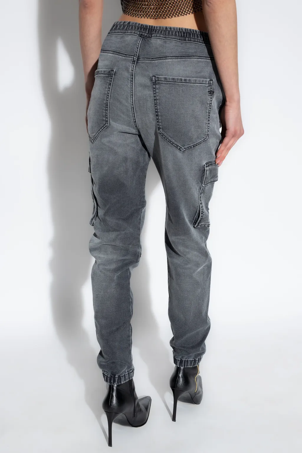 D-Ursy Mid-Rise Slim-Leg Jeans