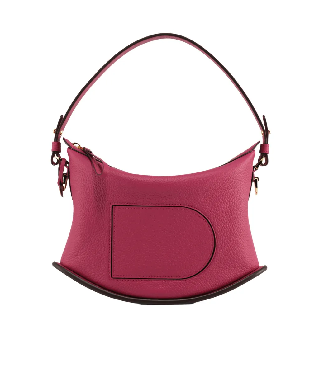 Zippered Shoulder Bag