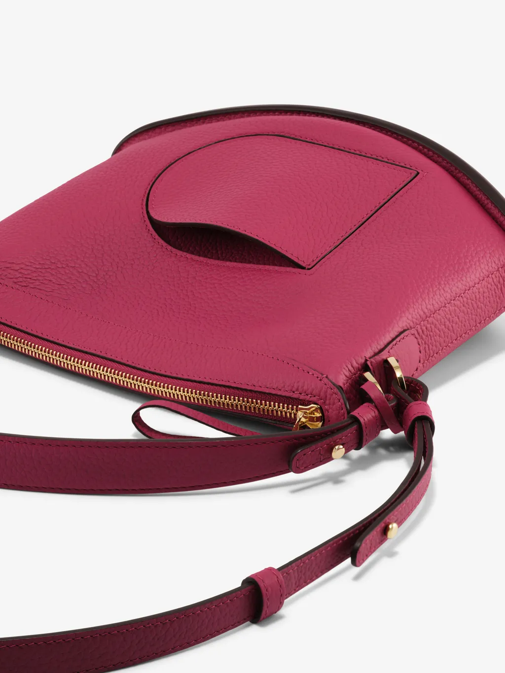 Zippered Shoulder Bag