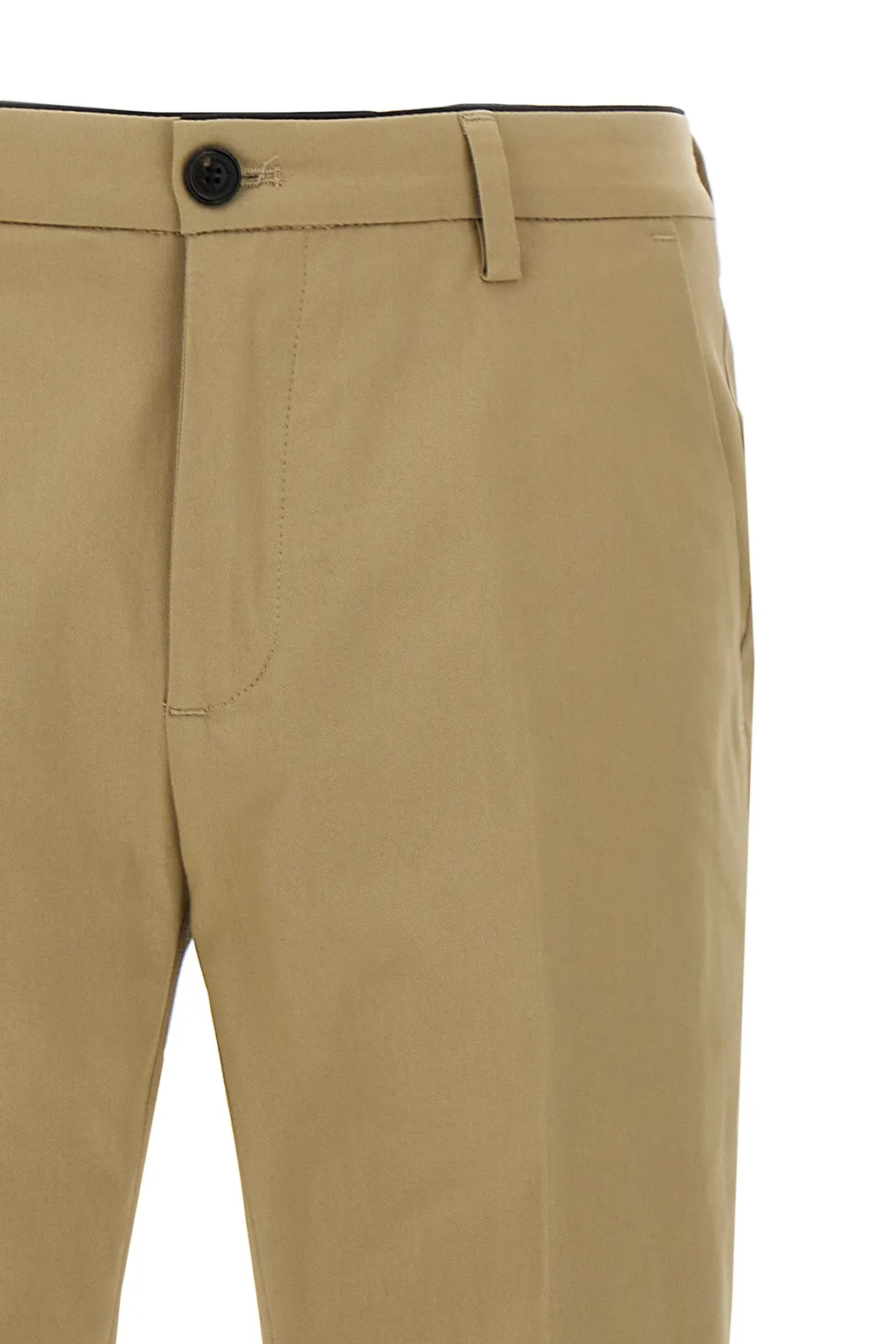 Pleated Zip-Fly Trousers