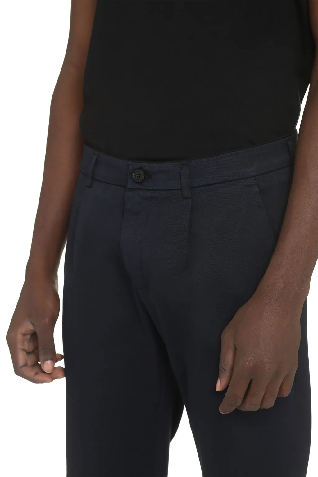 Casual Pants With Belt Loops