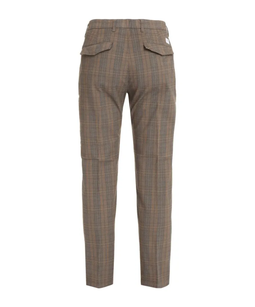 Checked Tailored Trousers