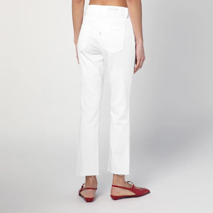 Frayed-Hem Jeans