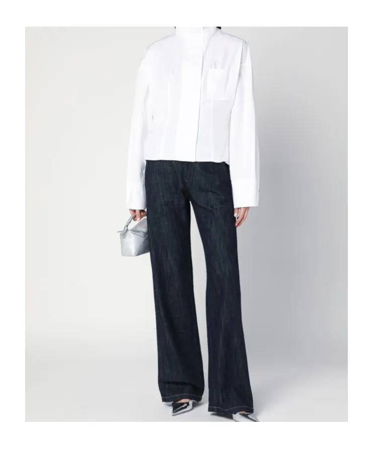 Mouning Straight-Leg Cotton Jeans
