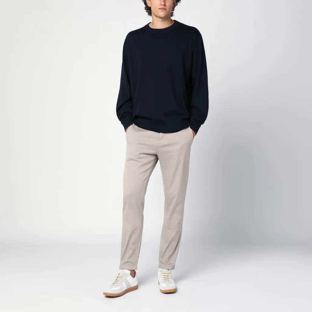 Belt-Loop Casual Pants