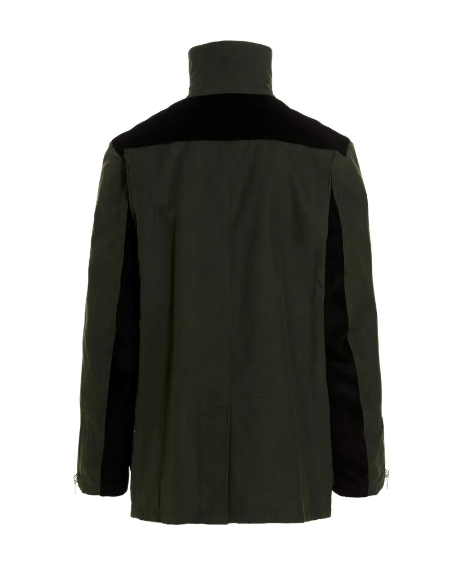 Middle Barbour Single-Breasted Jacket