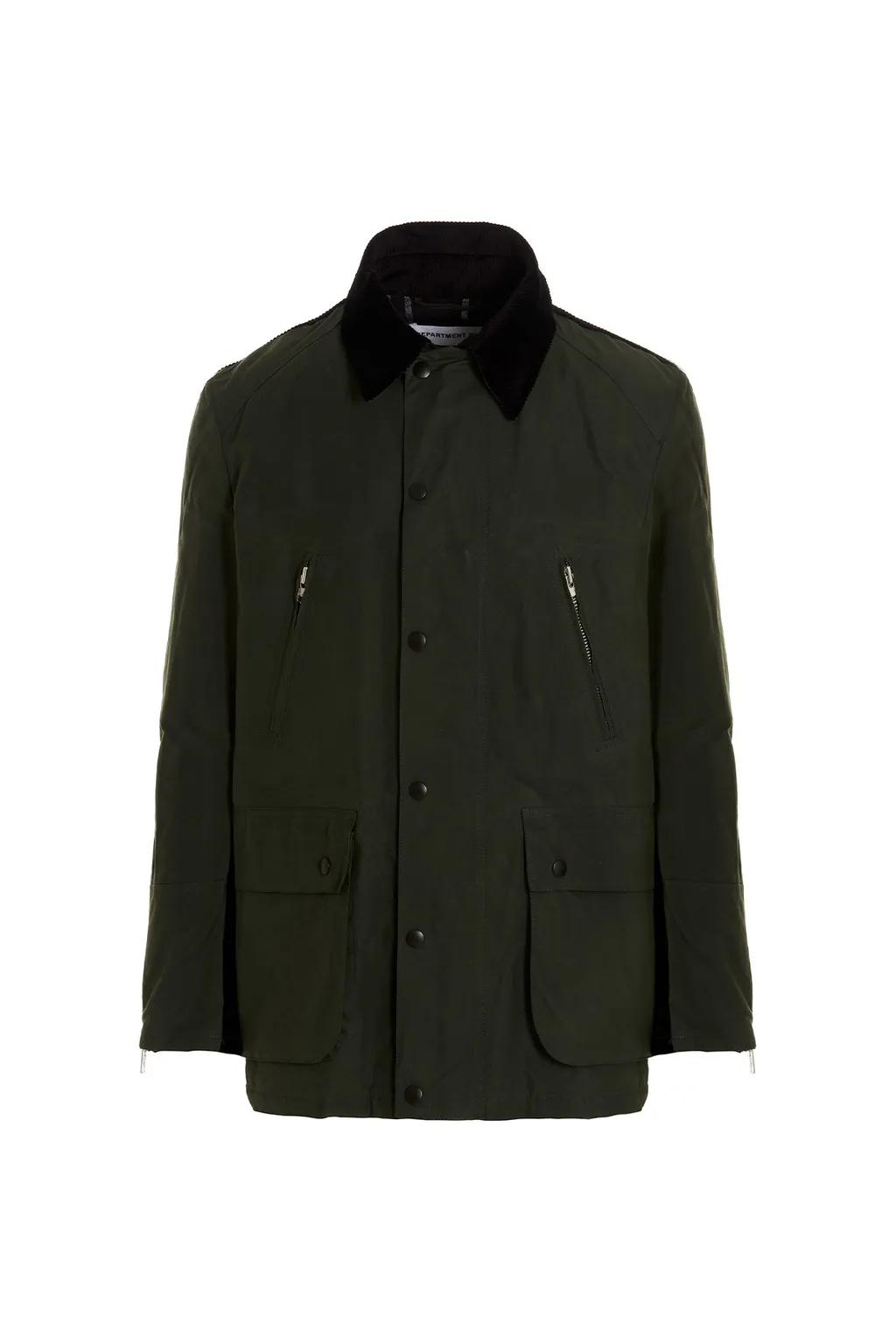 Middle Barbour Single-Breasted Jacket