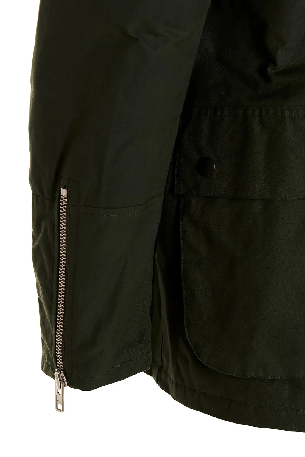 Middle Barbour Single-Breasted Jacket