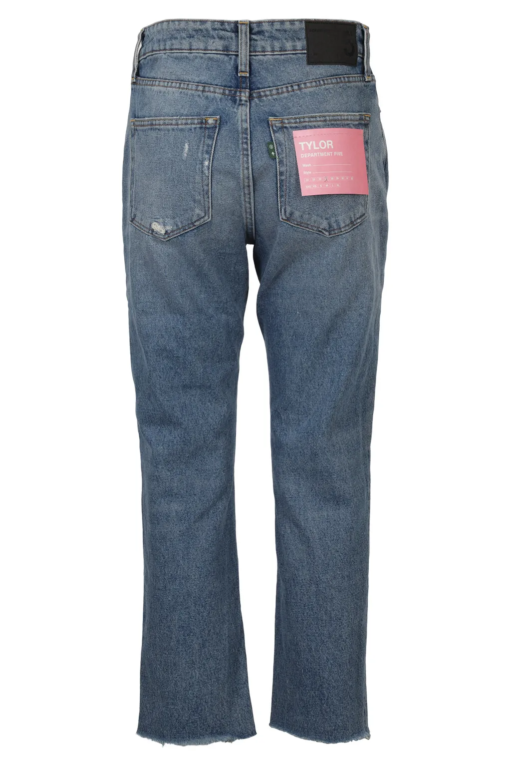 High-Waisted Cropped Jeans