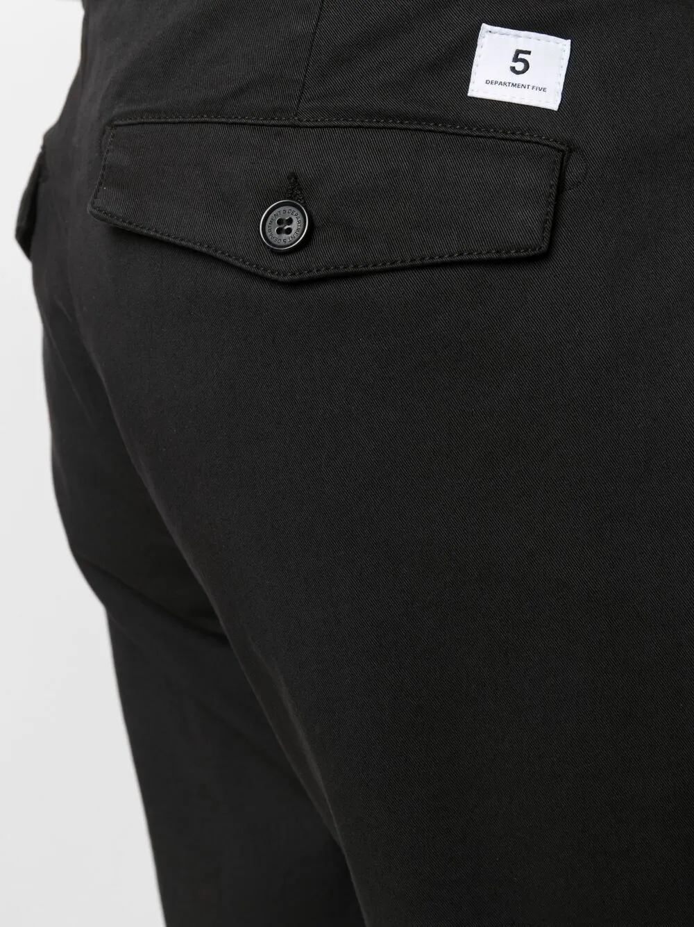 Cropped Straight-Leg Trousers