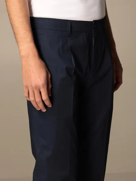 Straight Khaki Casual Pants