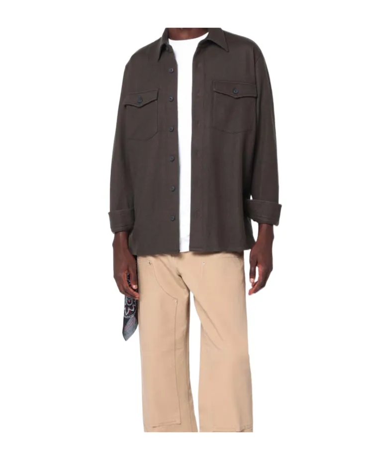 Destin Surl Overshirt Style Button-Up Shirt