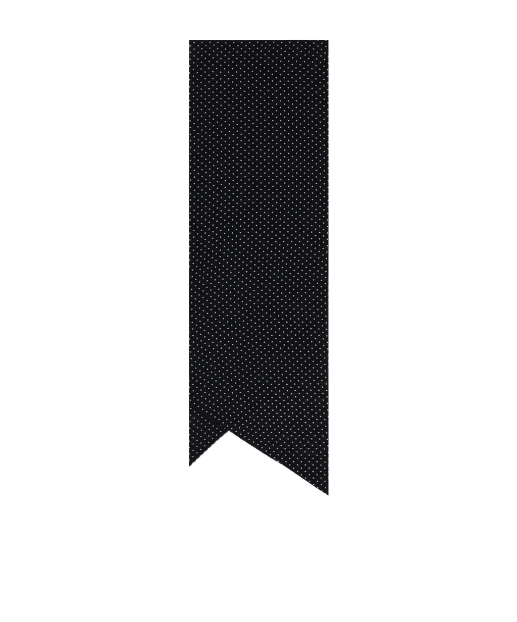 Destin Logo Patch Dot Printed Scarf