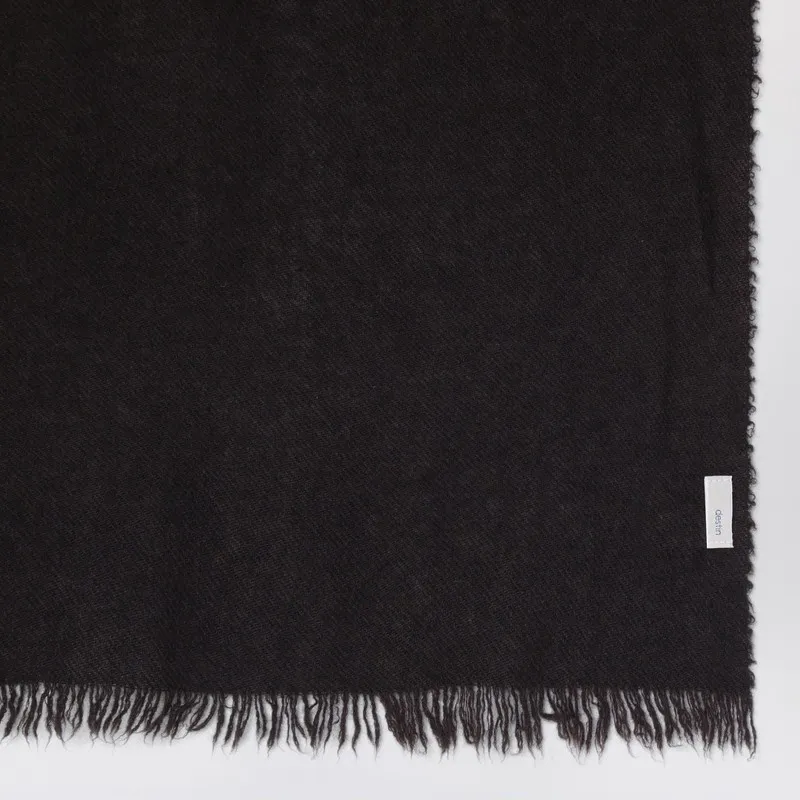 Scarred Edge Silk Scarf