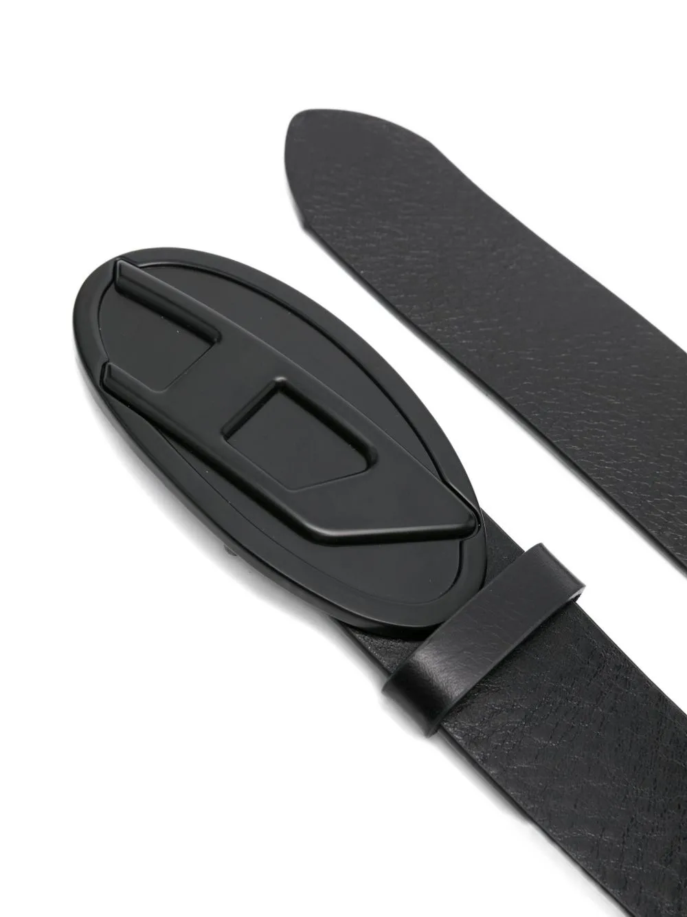 Oval D Logo-Plaque Belt