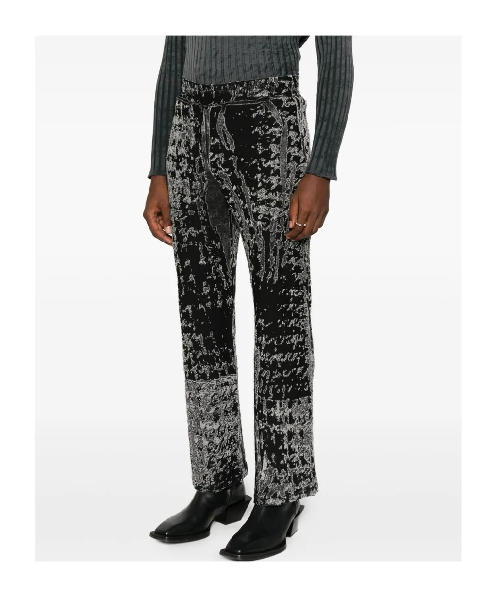 Embroidered Straight Leg Jeans