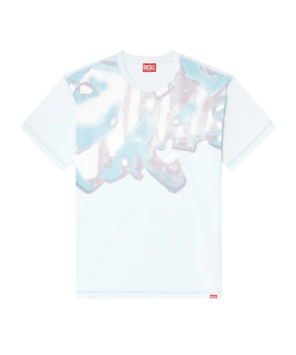 Faded-Graphic Cotton T-Shirt