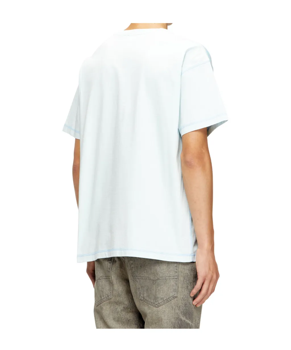 Faded-Graphic Cotton T-Shirt