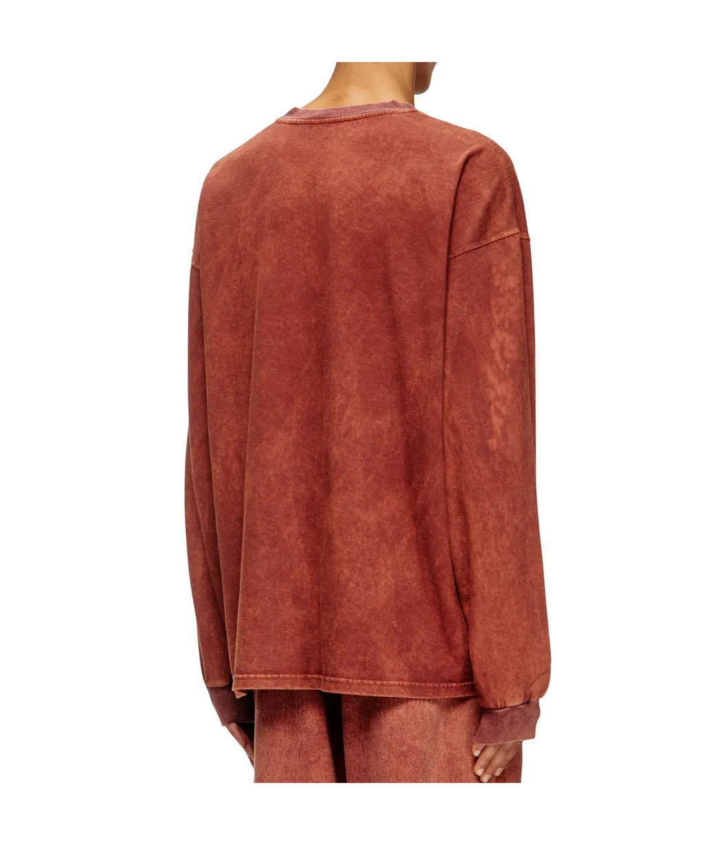 T-Boxt-Ls-T3 Acid-Wash Long-Sleeve T-Shirt