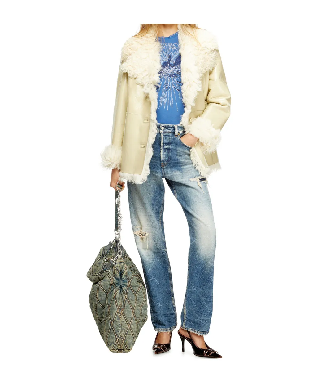 L-Aconic Button-Up Regular Fit Coat