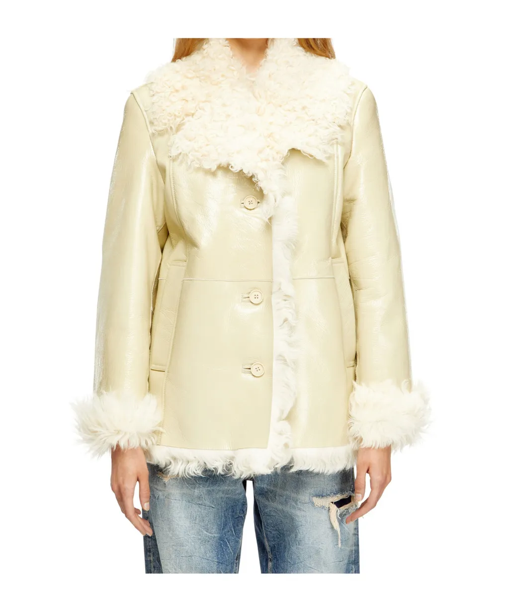 L-Aconic Button-Up Regular Fit Coat