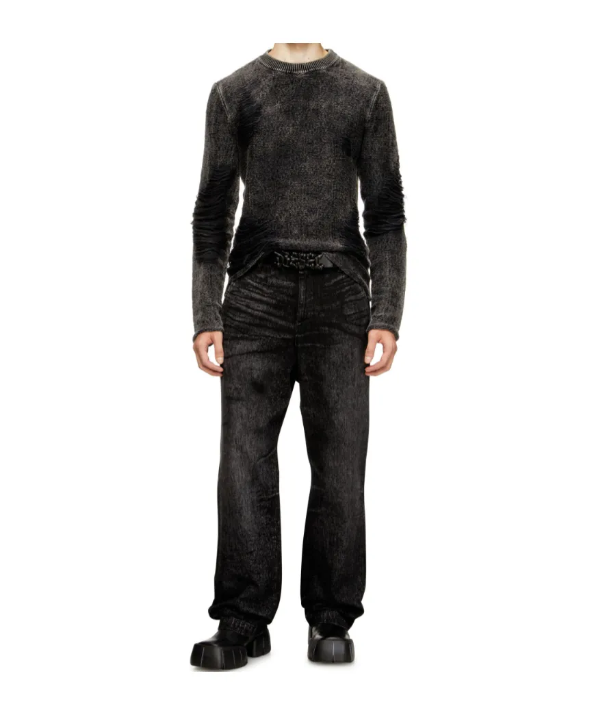 Frayed-Detail Sweater