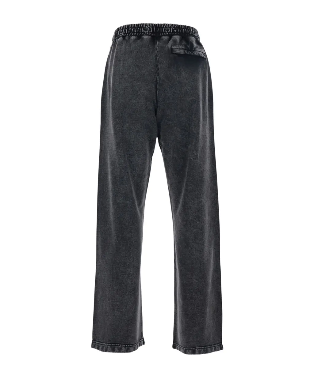 Elasticated Waist Straight Leg Pants