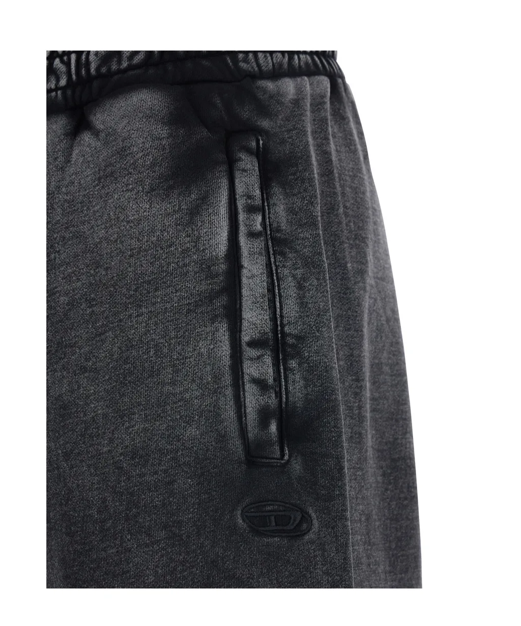 Elasticated Waist Straight Leg Pants