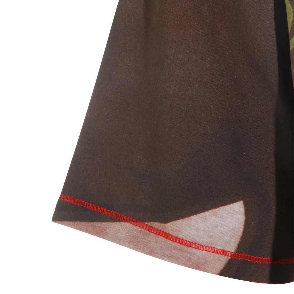 Abstract-Print Mesh T-Shirt