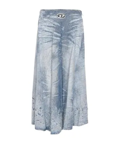 De Annet Logo Plaque Flared Skirt