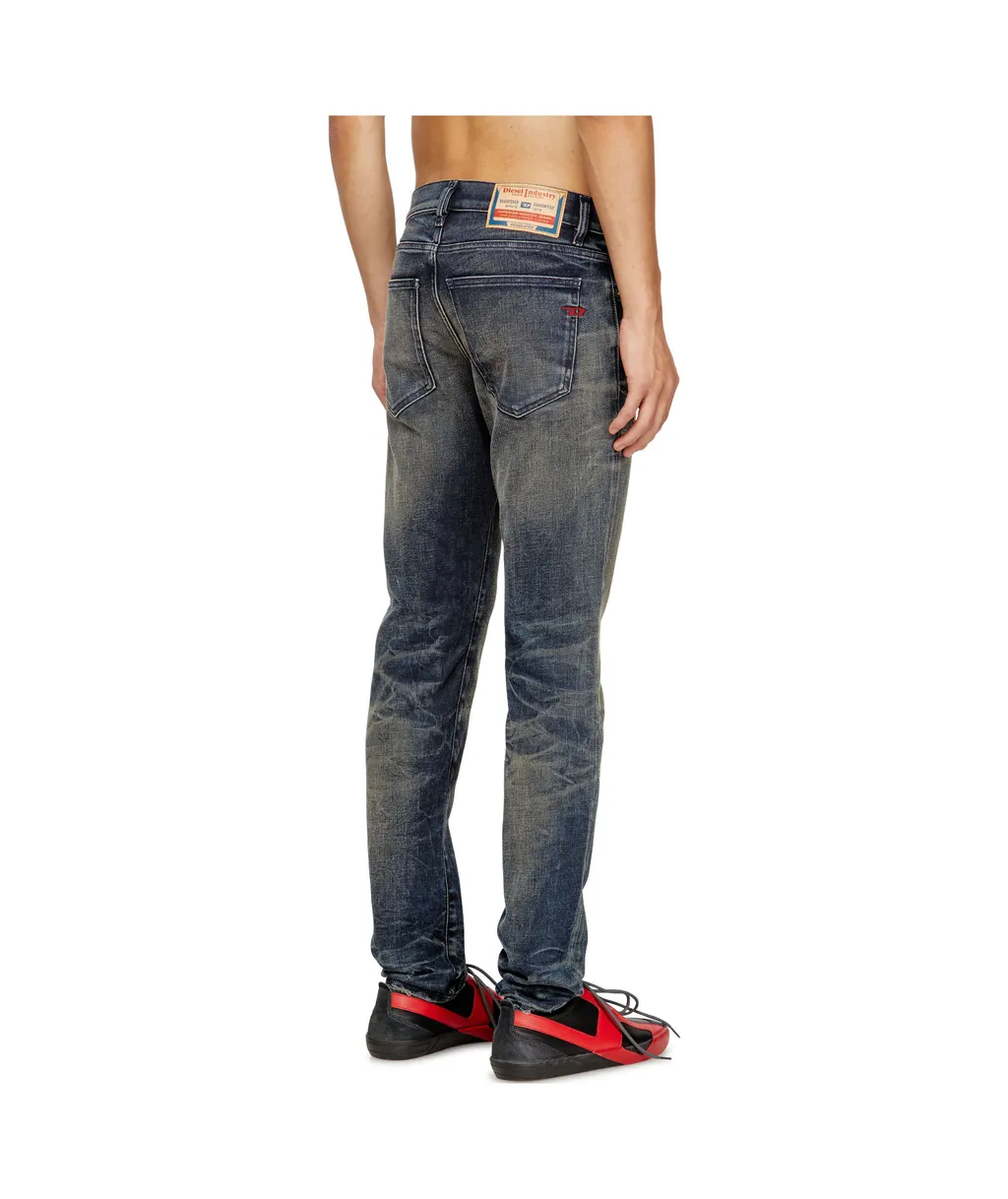 Slim-Fit Distressed Jeans