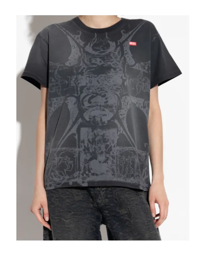 T-Marey-R2 Graphic-Print T-Shirt