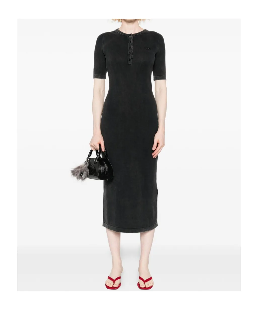 Black Cotton Dress