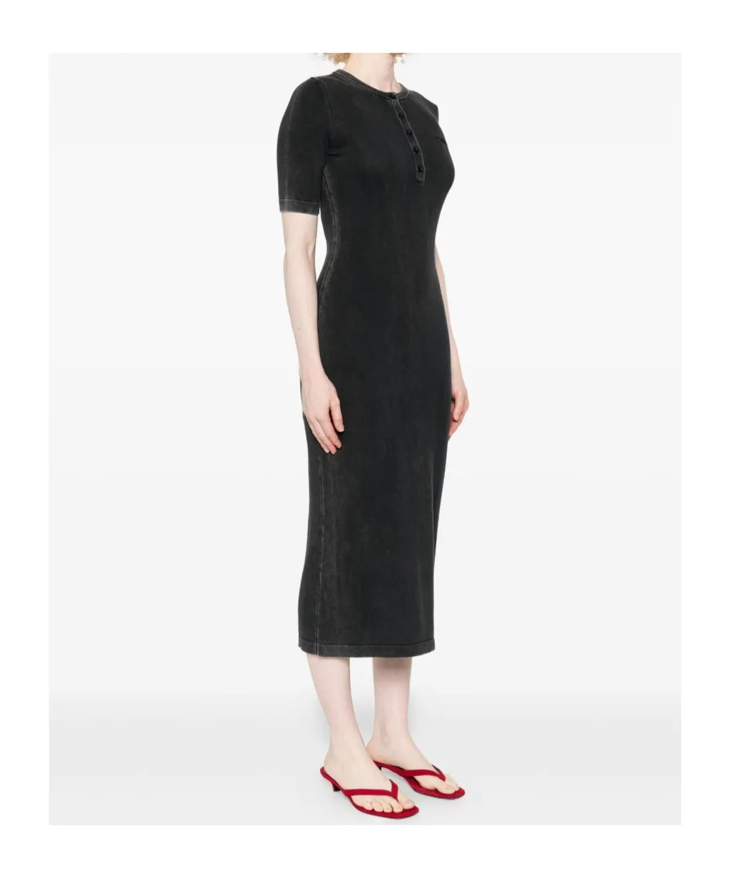 Black Cotton Dress