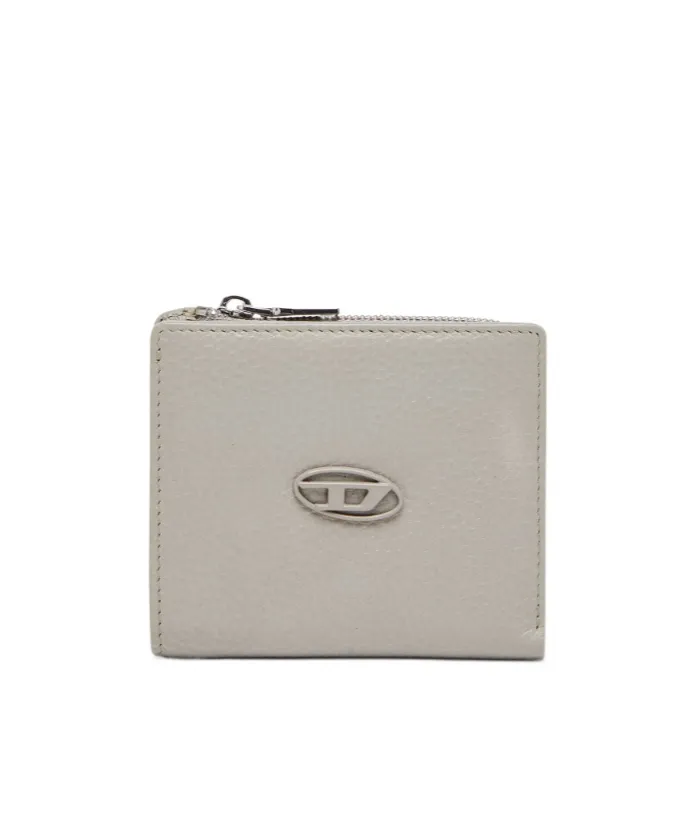 Logo-Plaque Zip-Around Wallet