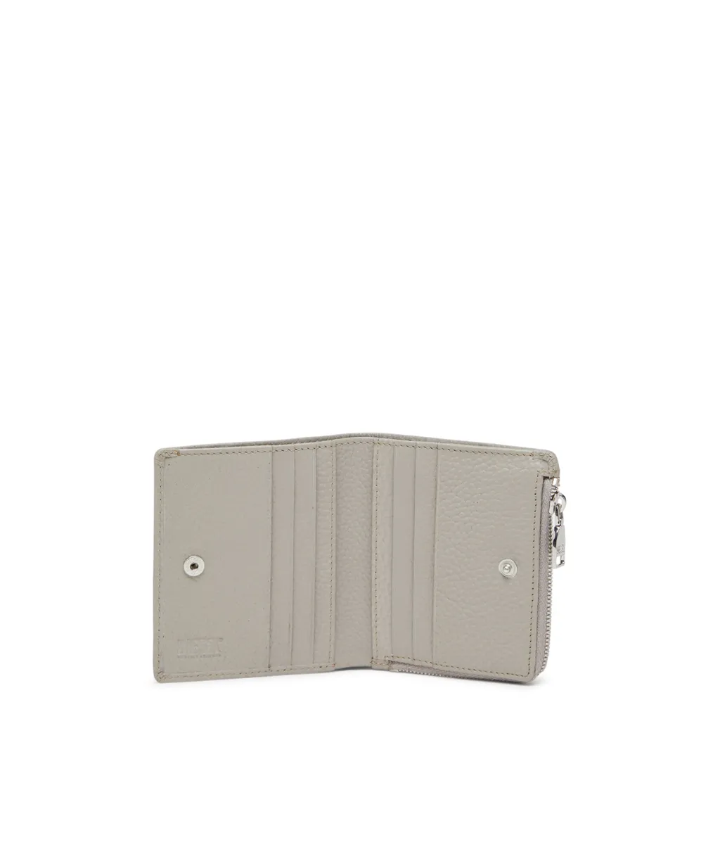 Logo-Plaque Zip-Around Wallet