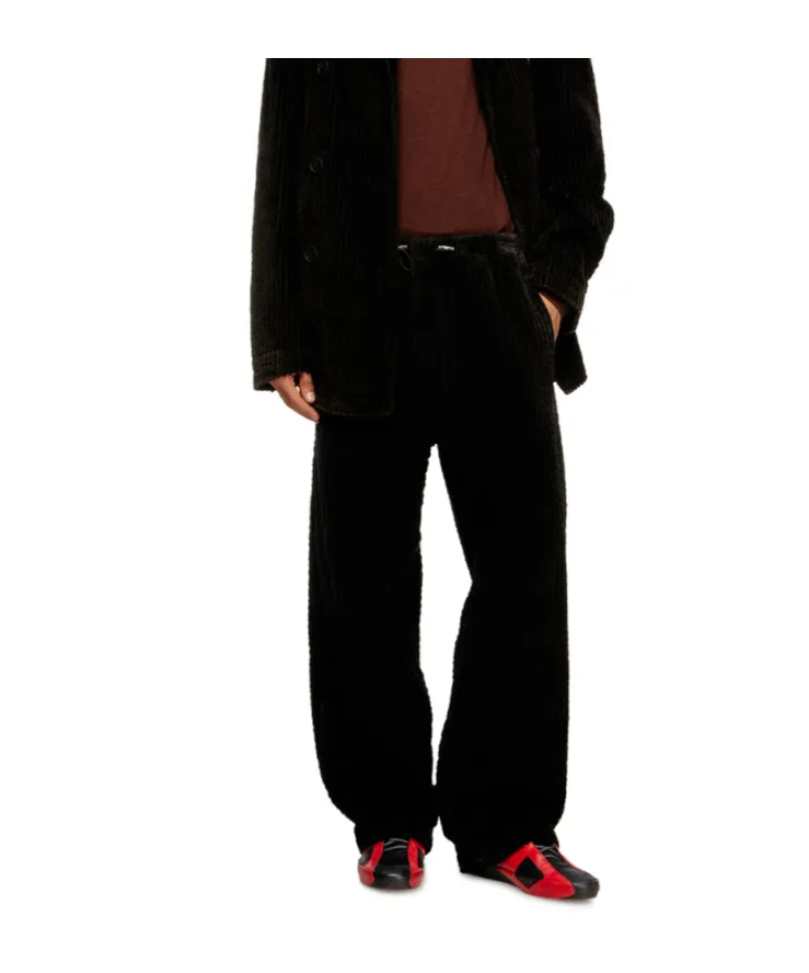 P-Martial Drawstring Corduroy Trousers
