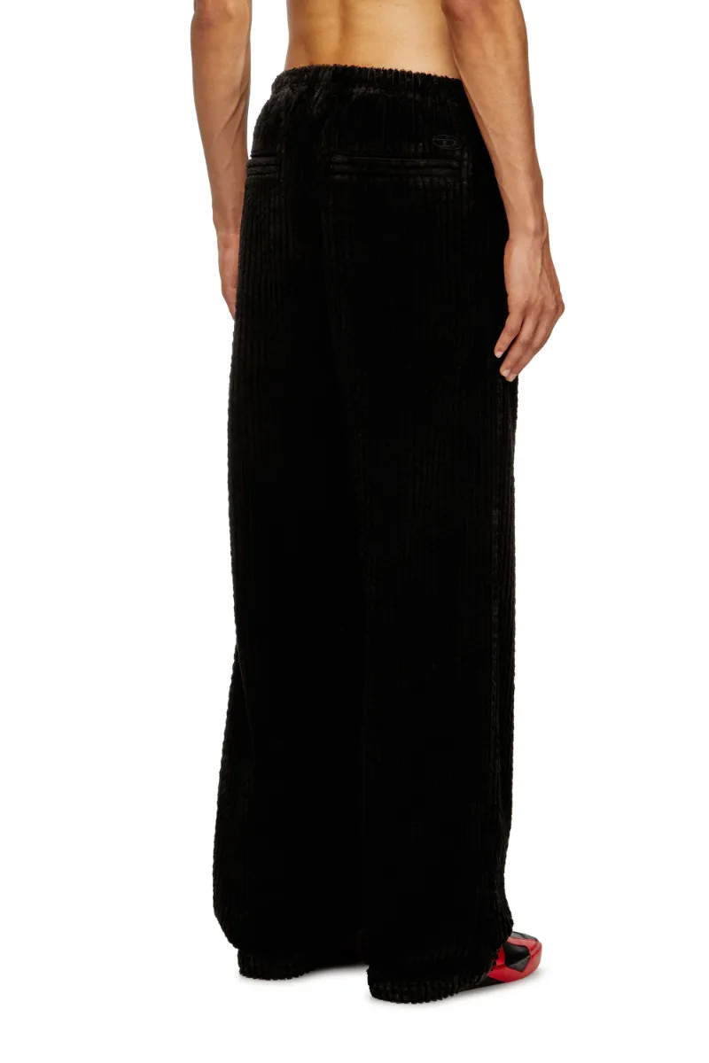 P-Martial Drawstring Corduroy Trousers