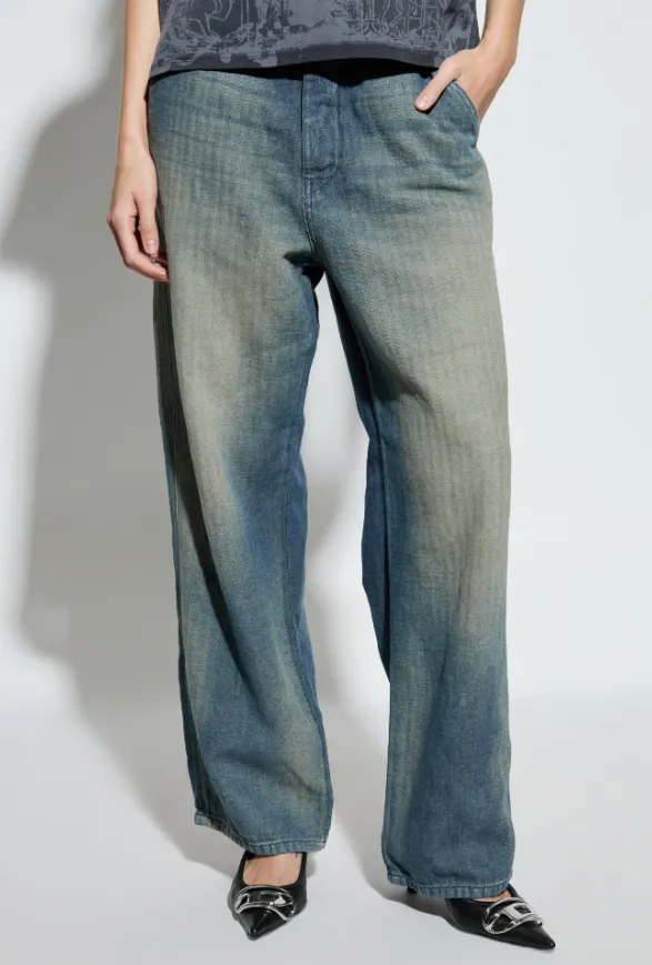 D-Phant-Chino Herringbone Jeans