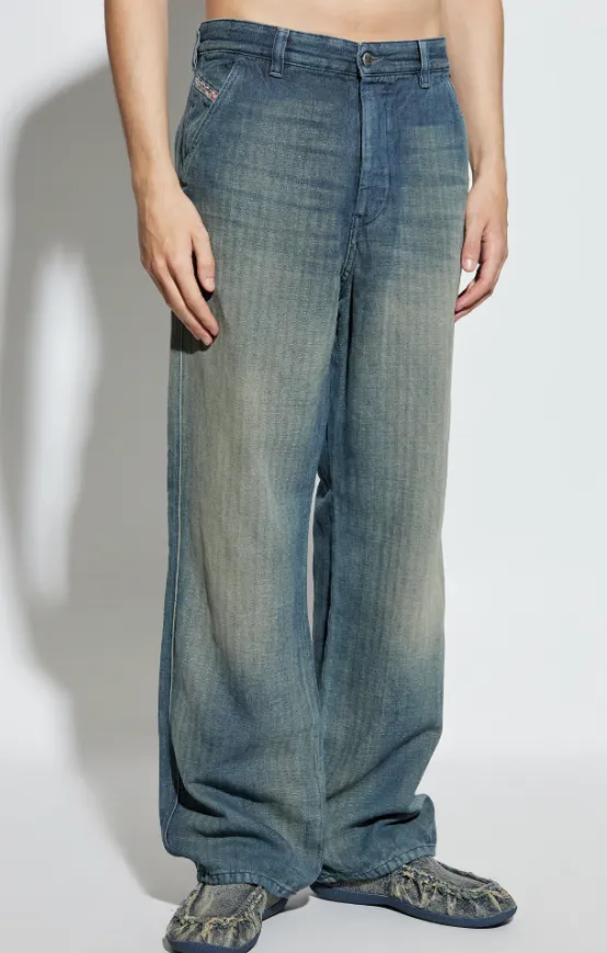 D-Phant-Chino Herringbone Jeans