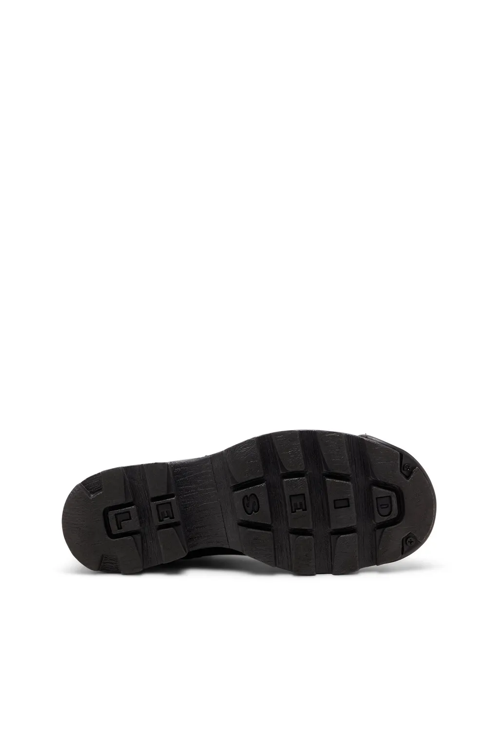 Zip-Detail Oval-Plaque Boots