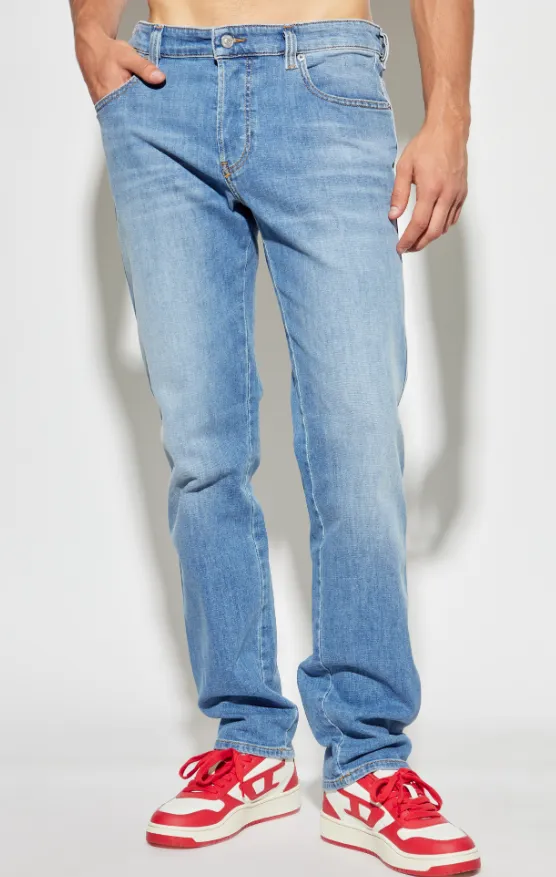D-Vyl Logo-Patch Jeans