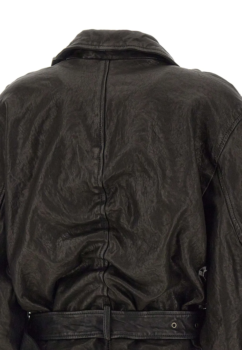 Zip-Up Belted Jacket