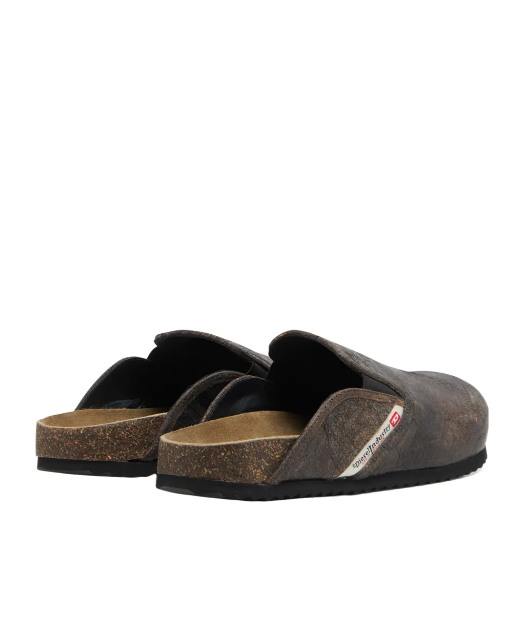 Leather Slip-On Slippers